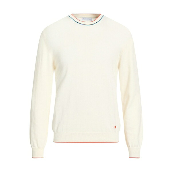 【貨物輸送無料】 マニュエル リッツ メンズ 編み物\u0026プルオーバー アウター Sweaters White