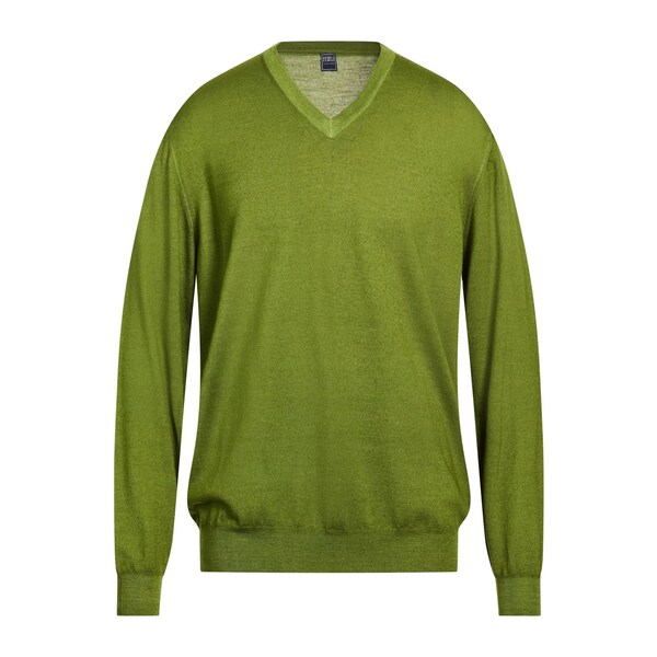 【送料無料】 フェデーリ メンズ ニット\u0026セーター アウター Sweaters Green