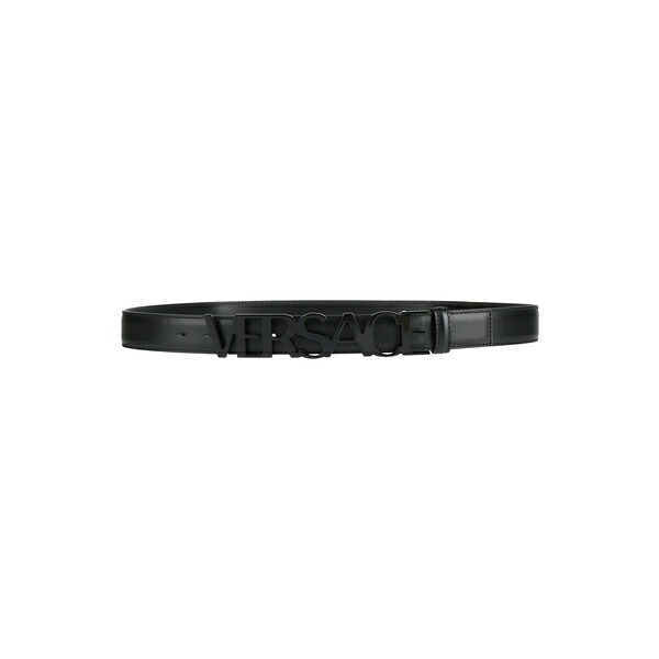 【貨物輸送無料】 ヴェルサーチ メンズ 三尺帯 添え物 Belts Black