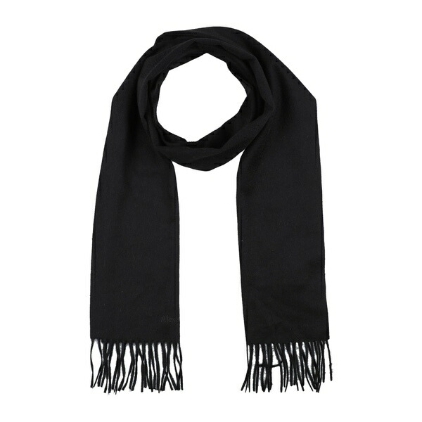 【貨物輸送無料】 マックイーン メンズ えり巻き・袈裟・えり巻き 付属物 Scarves Black