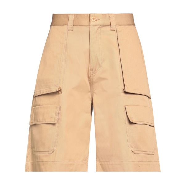 【送料無料】 メゾン キツネ メンズ カジュアルパンツ ボトムス Shorts & Bermuda Shorts Beige｜asty