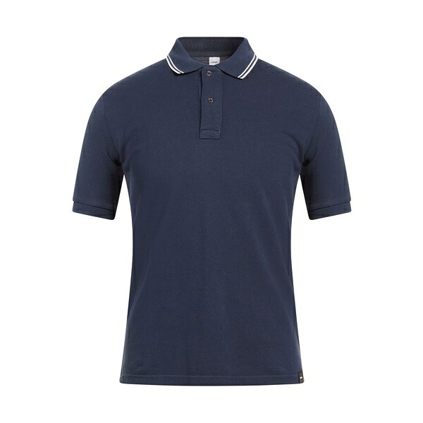 【貨物輸送無料】 アスペジ メンズ プルオーバー トップス Polo shirts Blue