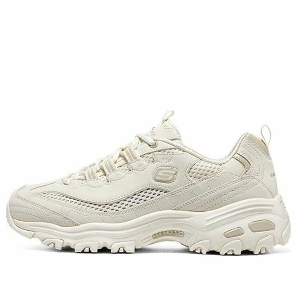 Skechers スケッチャーズ レディース スニーカー White 【(WMNS) Skechers D\u0027LITES 1.0 \u0027Cream White\u0027 896193-OFWT】  大いさ US_9(26.0珊) 靴-レディース靴-スニーカー