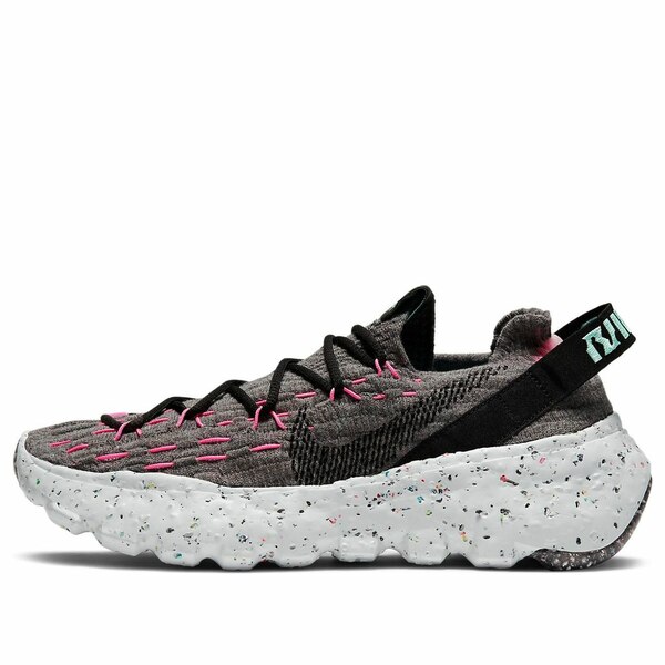 Nike ナイキ レディース スニーカー Smoke Grey/Black/Pink Blast 【(WMNS) Nike Space Hippie 04 'South Beach' CD3476-003】 サイズ US_9(26.0cm)｜asty