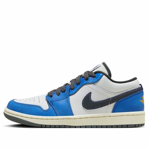 Air Jordan ジョーダン レディース スニーカー White/Iron Grey/Deep Royal Blue 【(WMNS) Air Jordan 1 Low SE \u0027Flight Vintage\u0027 FV8439-104】  大きさ US_7.5(24.5糎)