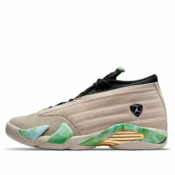 Air Jordan ジョーダン レディース スニーカー Light Sand/White 【(WMNS) Aleali May x Air Jordan 14 Retro Low SP 'Fortune' DJ1034-200】 サイズ US_9.5(26.5cm)｜asty