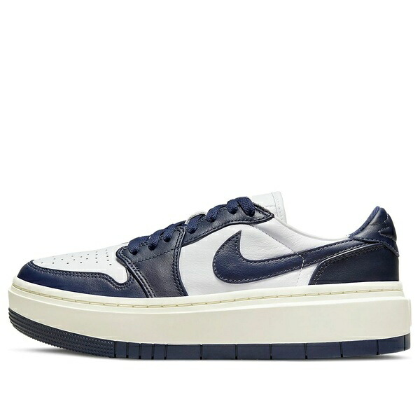 Air Jordan ジョーダン レディース スニーカー White/Midnight Navy-Sail 【(WMNS) Air Jordan 1 Elevate Low 'Midnight Navy' DH7004-141】 サイズ US_W_10｜asty