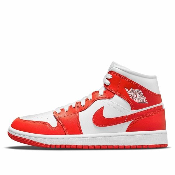 Air Jordan ジョーダン レディース スニーカー Orange/White 【(WMNS) Air Jordan 1 Mid \u0027Habanero Red\u0027 BQ6472-116】  大きさ US_6(23.0糎)