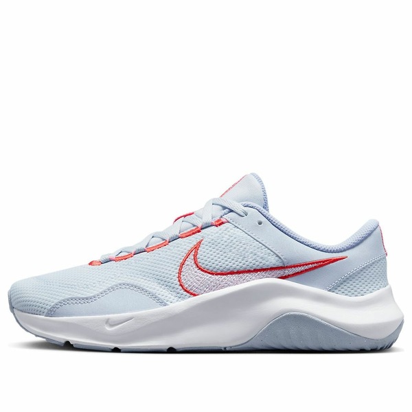 Nike ナイキ レディース スニーカー BLUE 【(WMNS) Nike Legend Essential 3 Next Nature Grey Red DM1119-005】  サイズ US_6(23.0cm)