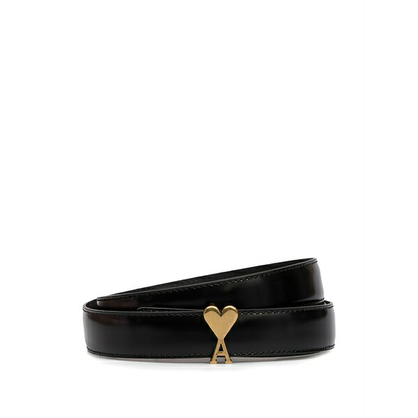 意中の女 レディース 三尺帯 添え物 Ami de coeur buckle belt Black