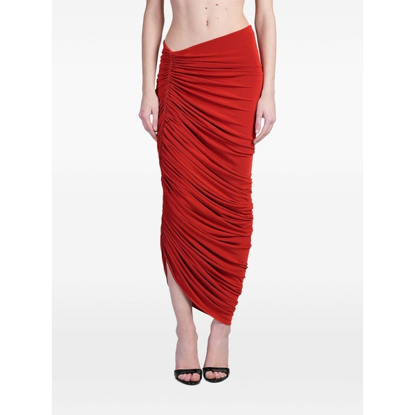 マグダ・ブトリム レディース スコート ボトムス Asymmetric skirt Red