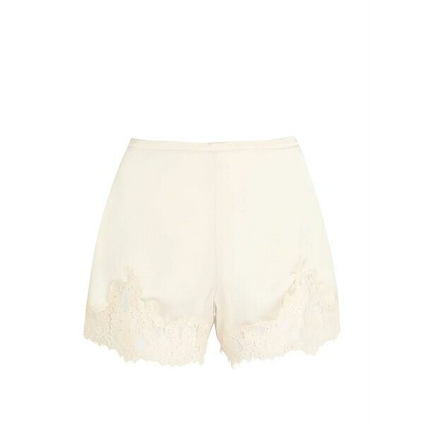 リフォメーション レディース カジュアルパンツ ボトムス Lace trim shorts Neutrals