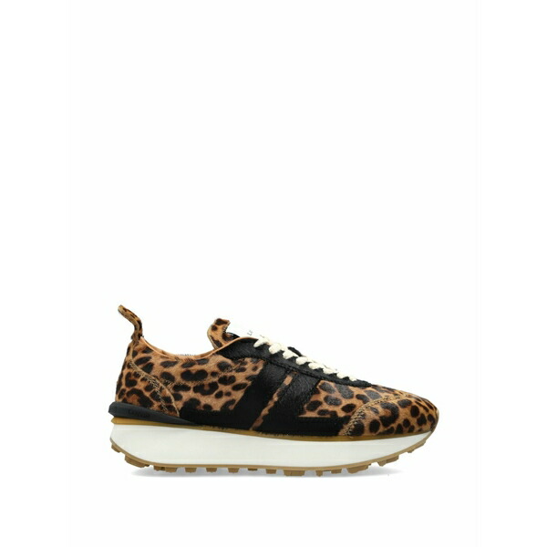 ランバン レディース スニーカー シューズ Animal-print sneakers Neutrals