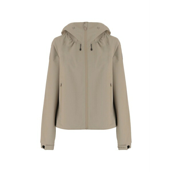 セーブザダック レディース 上衣＆上衣 アウター Hooded jacket Neutrals