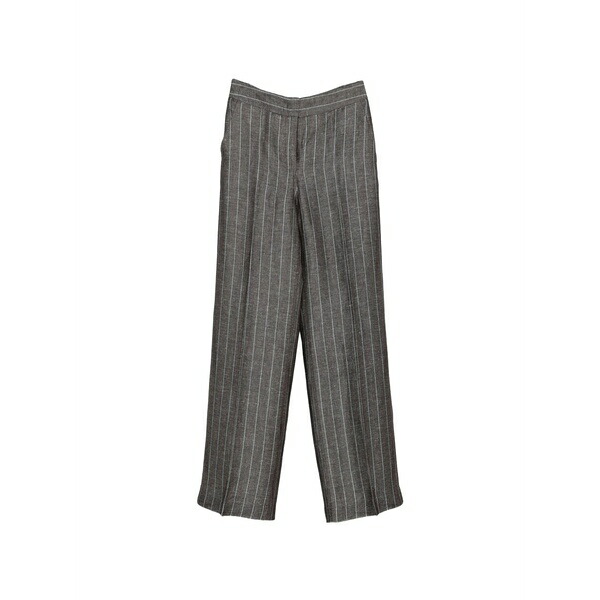 ヴィア マシーニ レディース 心地好いズボン下 ボトムス Stripped trousers Blue