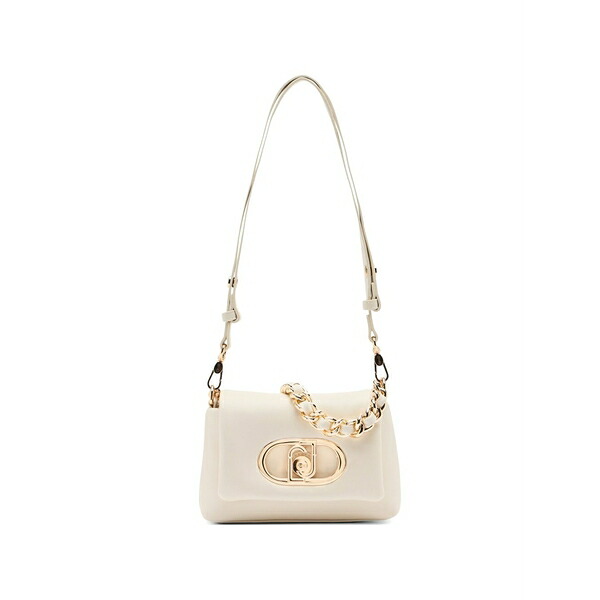 リュージョー レディース ショルダーバッグ バッグ Small lapuffy monogram shoulder bag Neutrals｜asty