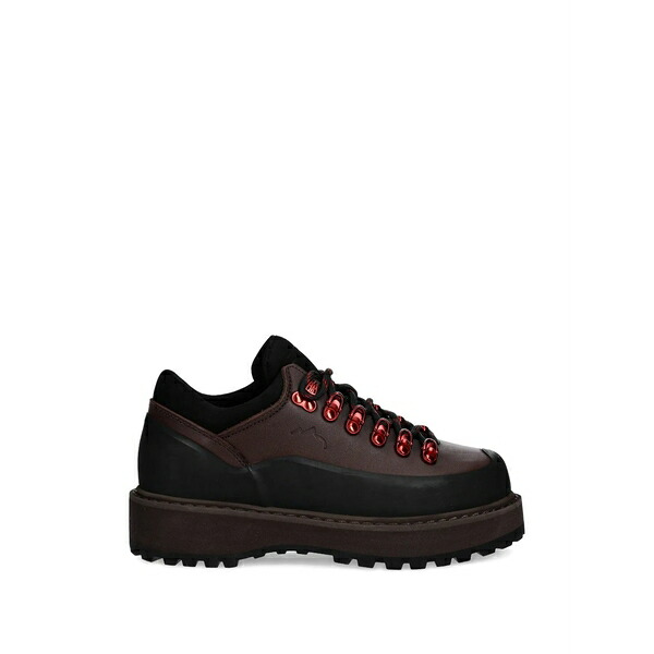 ディエム レディース ブーツ シューズ Cornaro gomma lace-up ankle boots Brown