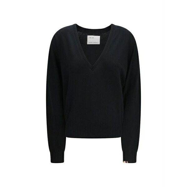 エクストリームカシミア レディース 編み物\u0026スウェーター アウター N??467 collin sweater  Black