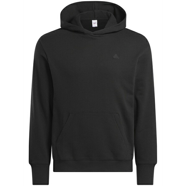 リーボック メンズ パーカー・スウェットシャツ アウター Above the rim cotton hoodie Black