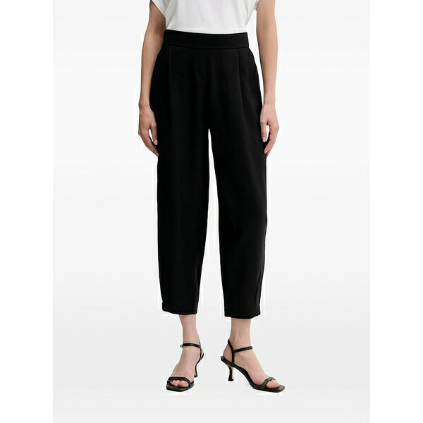 ベネトン  レディース カジュアルパンツ ボトムス Tapered trousers Black