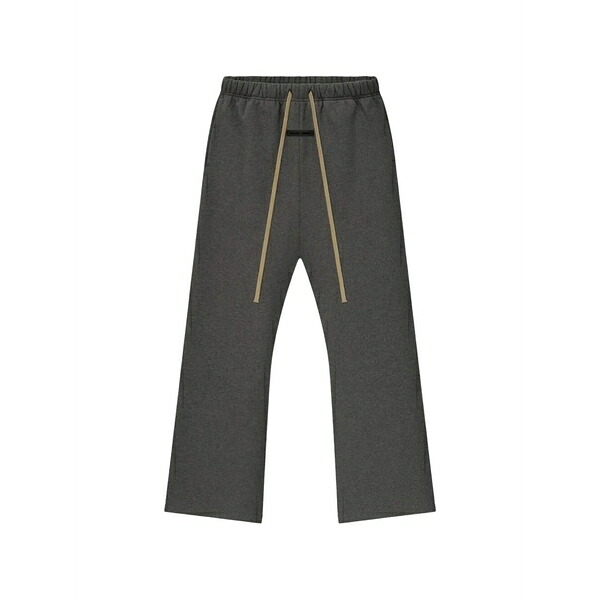 エフオージーエッセンシャルズ メンズ 心地好いズボン下 ボトムス Flared drawstring track pants Grey