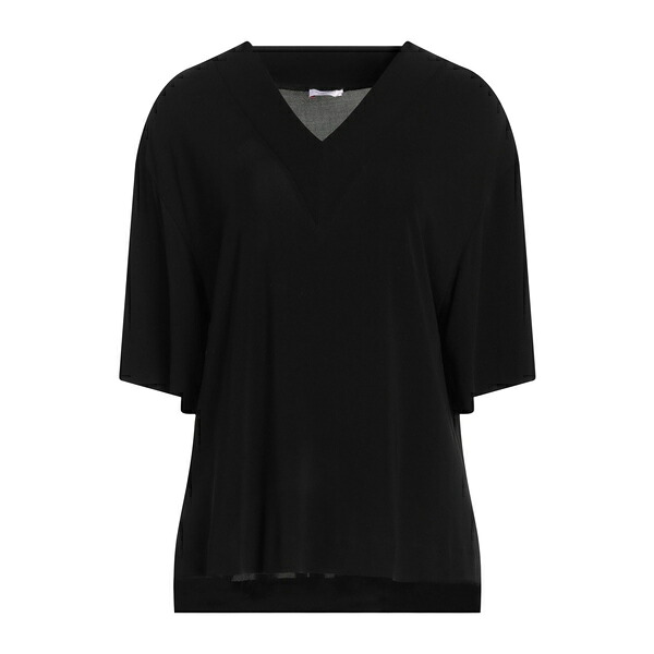 【送料無料】 ロッソピューロ レディース Tシャツ トップス Tops Black｜asty