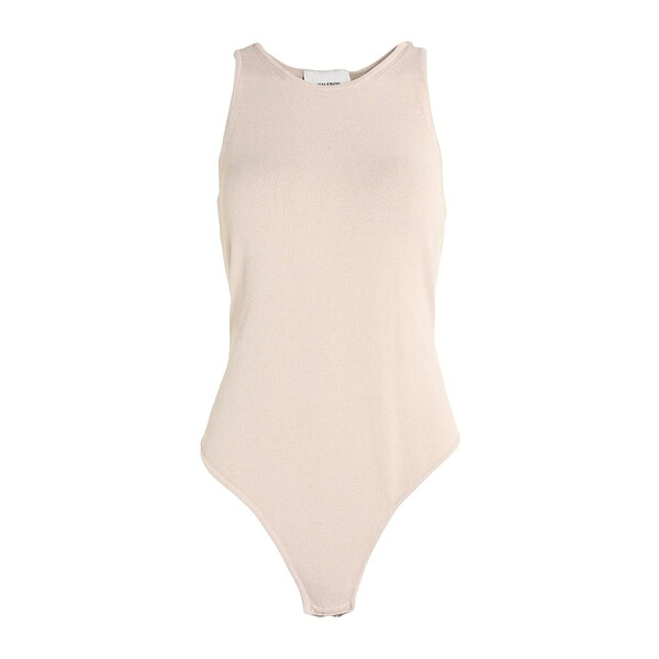 【送料無料】 ハーフボーイ レディース Tシャツ トップス Bodysuits Beige 19,936円