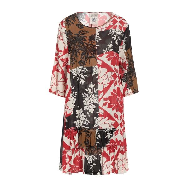 【送料無料】 セミクチュール レディース ワンピース トップス Mini dresses Brown