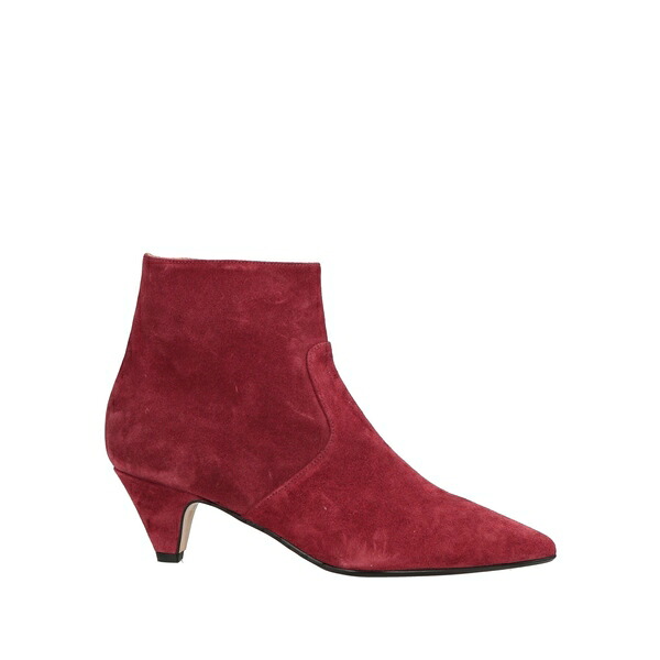 【送料無料】 アンナ・エフ レディース ブーツ シューズ Ankle boots Red