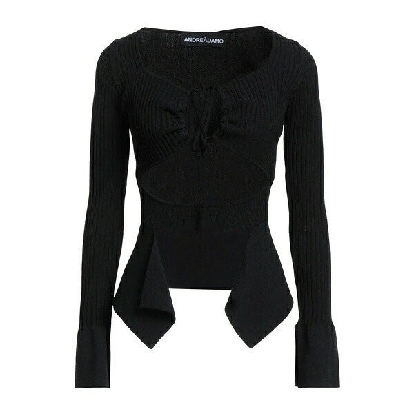 【送料無料】 アンドレダモ レディース ニット&セーター アウター Sweaters Black