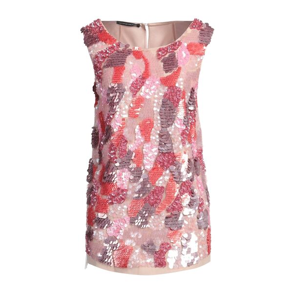 【送料無料】 ボトンディ クチュール レディース Tシャツ トップス Tops Pink
