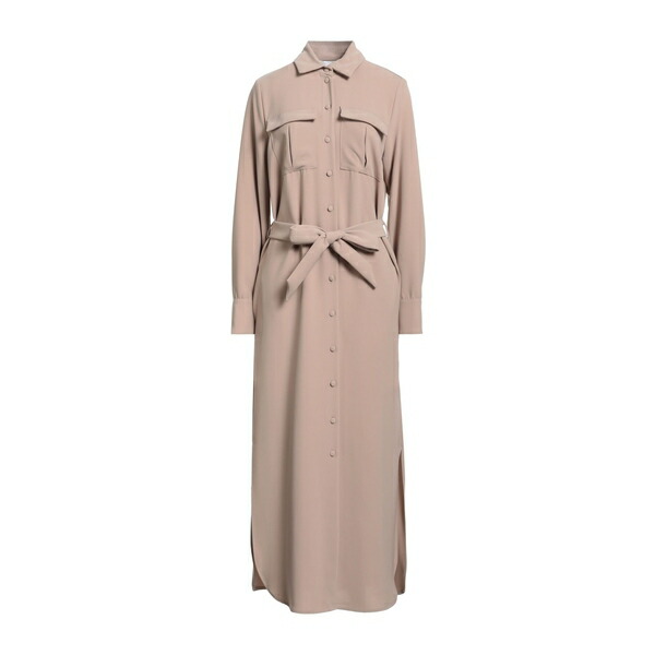 【送料無料】 コンパーニャ イタリアーナ レディース ワンピース トップス Maxi dresses Beige