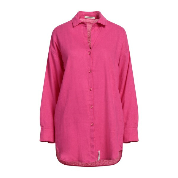 【送料無料】 ヒノミネイト レディース シャツ トップス Shirts Pink