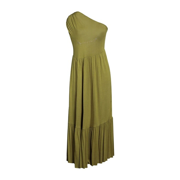 【送料無料】 マンガーノ レディース ワンピース トップス Maxi dresses Green