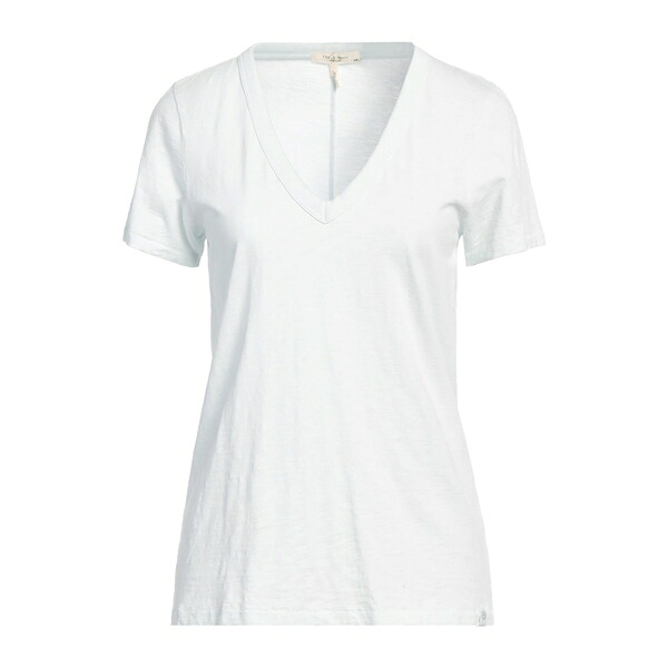 【送料無料】 ラグアンドボーン レディース Tシャツ トップス T-shirts Azure