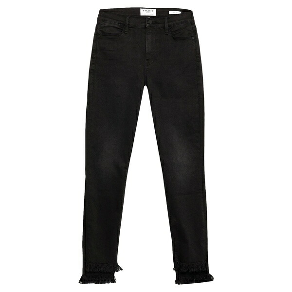 【送料無料】 フレーム レディース デニムパンツ ボトムス Jeans Black