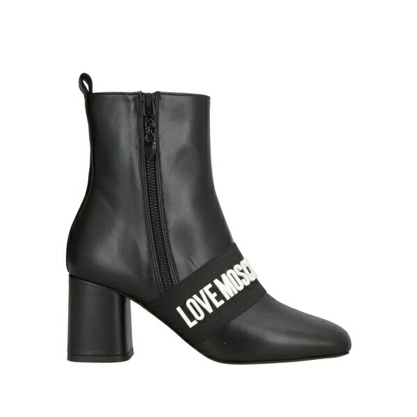 【送料無料】 モスキーノ レディース ブーツ シューズ Ankle boots Black