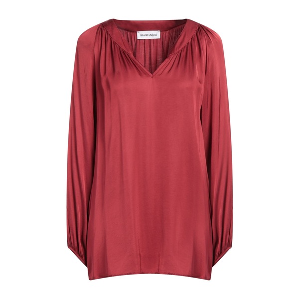 【送料無料】 ブランドユニーク レディース Tシャツ トップス Tops Red