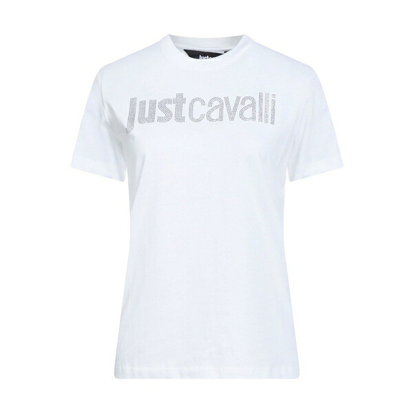 【送料無料】 ロベルトカヴァリ レディース Tシャツ トップス T-shirts White
