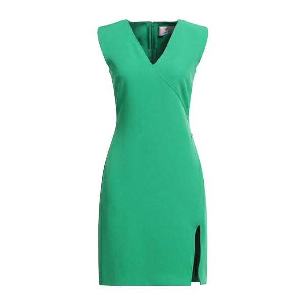 【送料無料】 シアラフェラーニ レディース ワンピース トップス Mini dresses Green