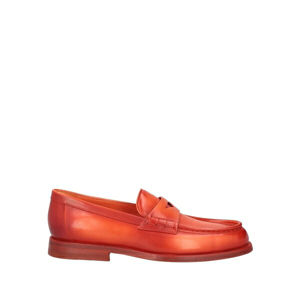 【送料無料】 サントーニ レディース スリッポン・ローファー シューズ Loafers Orange