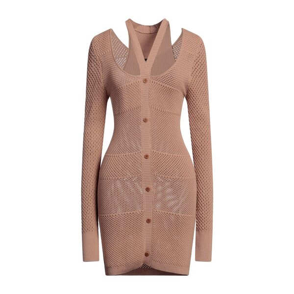 【貨物輸送無料】 アンドレダモ レディース 衣装 トップス Mini dresses Beige