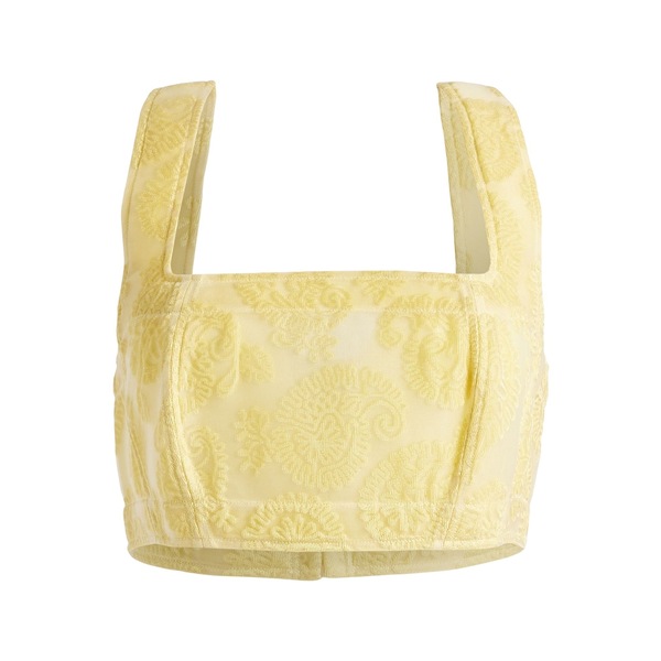 【送料無料】 ジル・サンダー レディース Tシャツ トップス Tops Yellow 20,146円