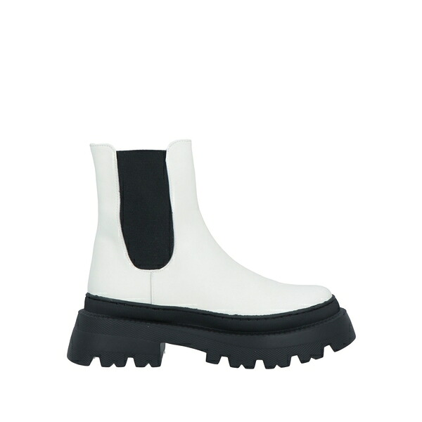 【送料無料】 オーエックスエス レディース ブーツ シューズ Ankle boots White|asty