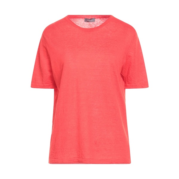 【送料無料】 ロッソピューロ レディース Tシャツ トップス T-shirts Red