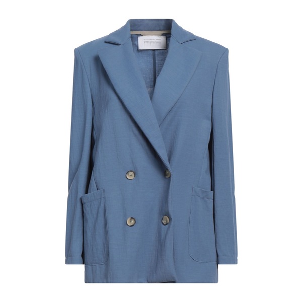 【送料無料】 ハリスワーフロンドン レディース ジャケット＆ブルゾン アウター Blazers Blue