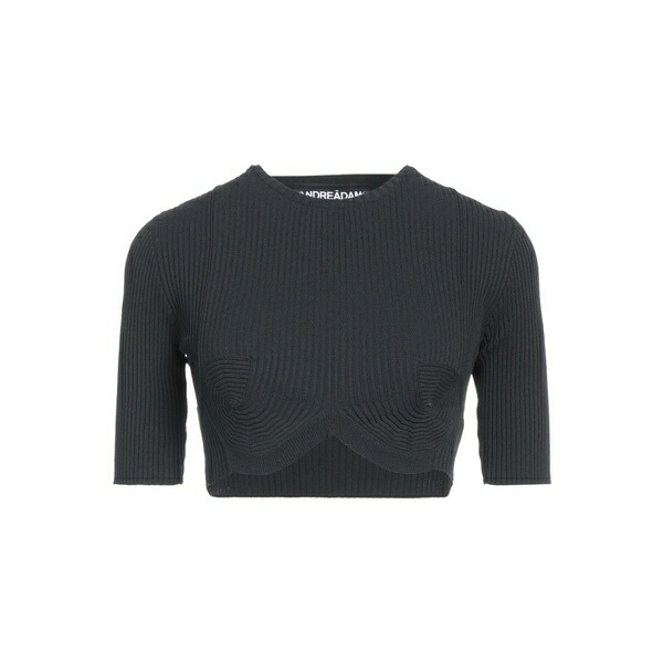 【送料無料】 アンドレダモ レディース ニット&セーター アウター Sweaters Black