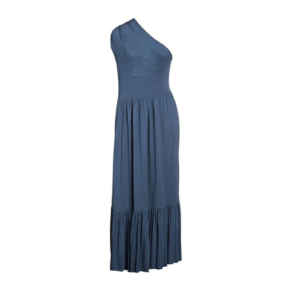【送料無料】 マンガーノ レディース ワンピース トップス Midi dresses Blue