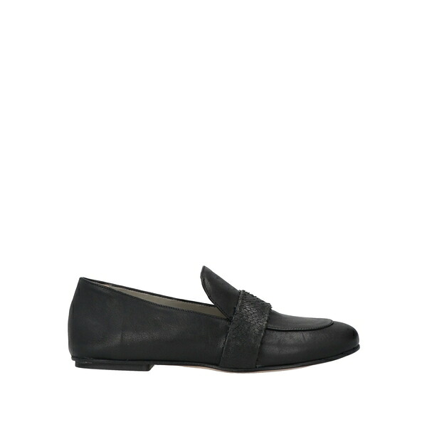 【送料無料】 イクソス レディース スリッポン・ローファー シューズ Loafers Black