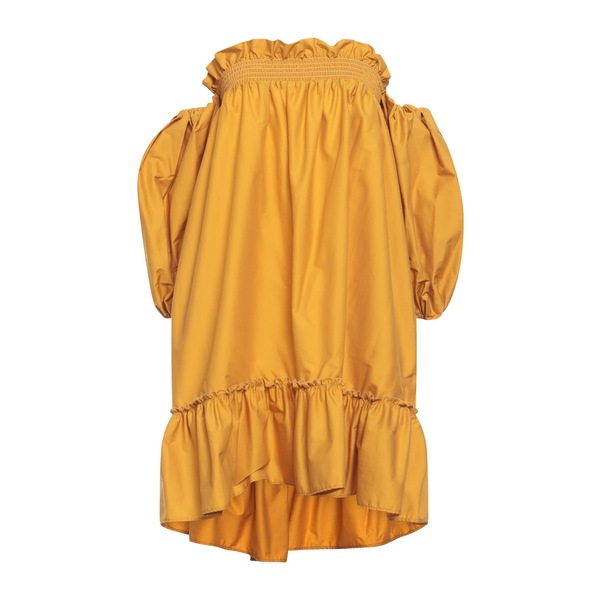 【送料無料】 ジジル レディース ワンピース トップス Mini dresses Yellow